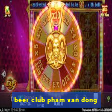 beer club pham van dong