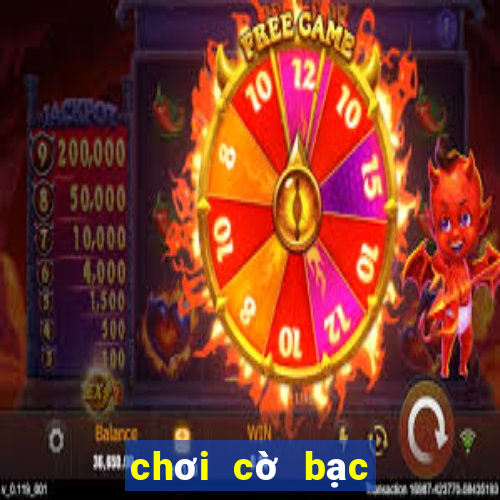 chơi cờ bạc trên mạng