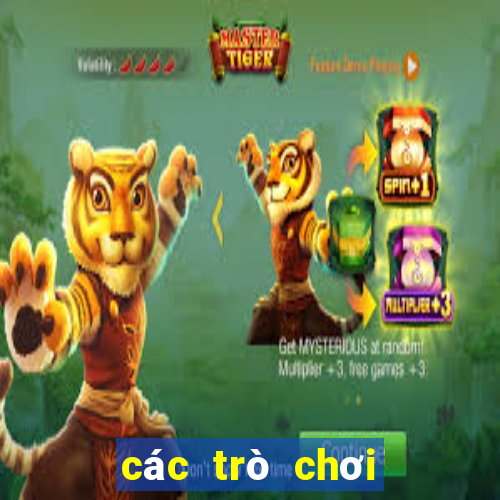 các trò chơi tiến lên