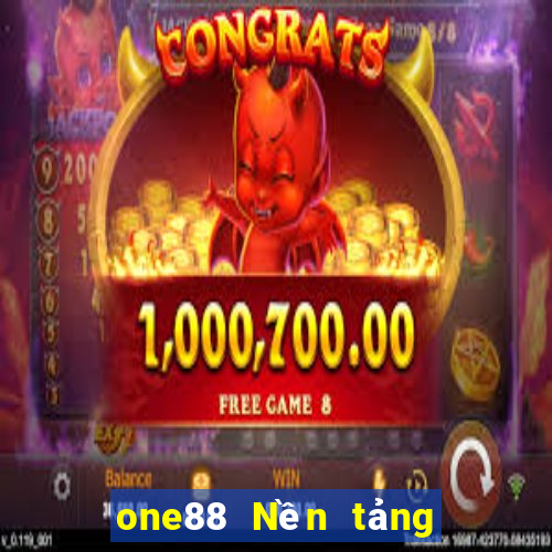 one88 Nền tảng xổ số lv