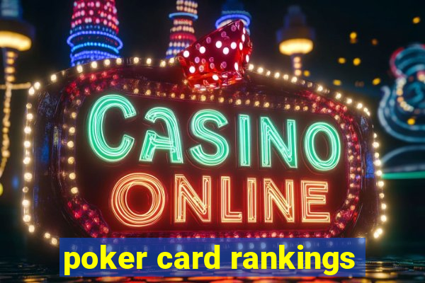 poker card rankings