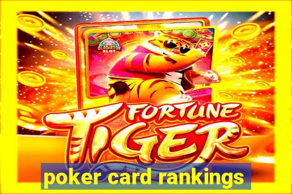 poker card rankings