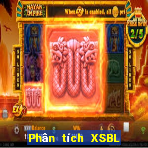 Phân tích XSBL thứ bảy