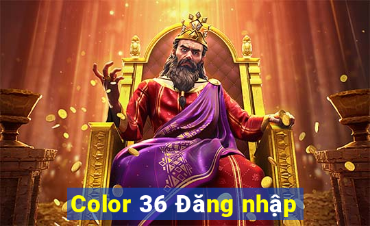 Color 36 Đăng nhập