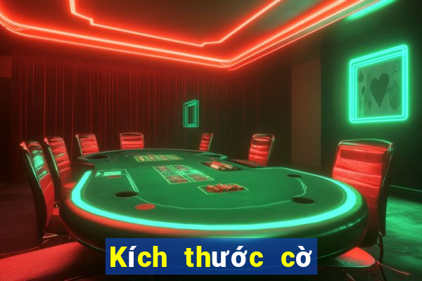 Kích thước cờ bạc xổ số