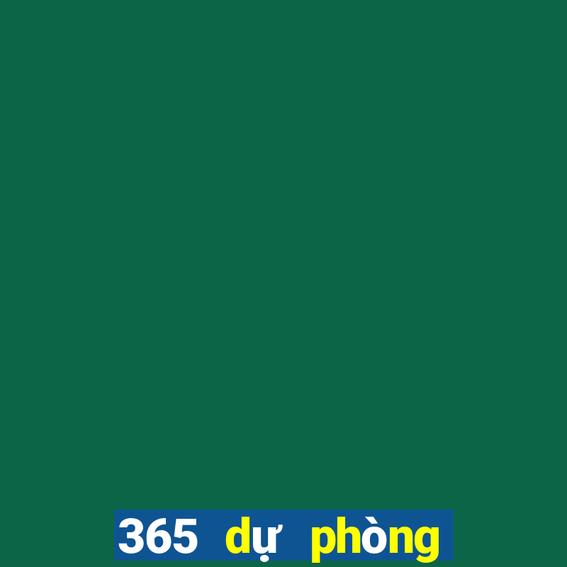 365 dự phòng bóng đá