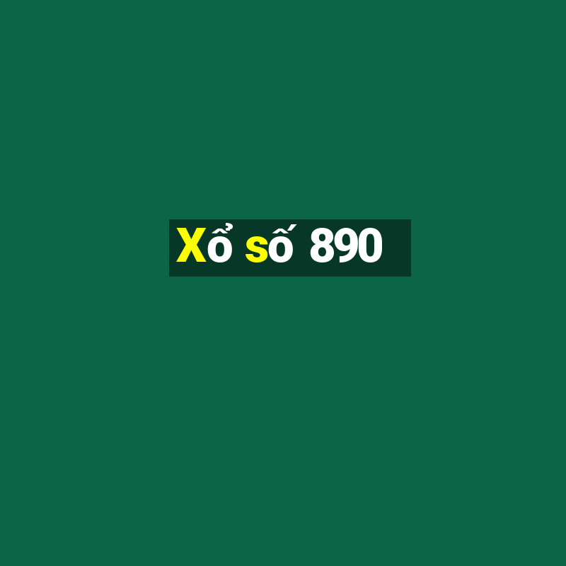 Xổ số 890