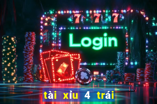 tài xỉu 4 trái là sao