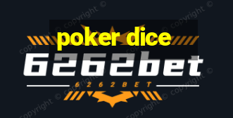 poker dice