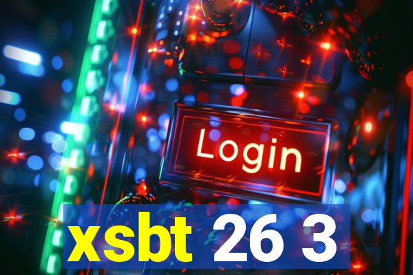 xsbt 26 3