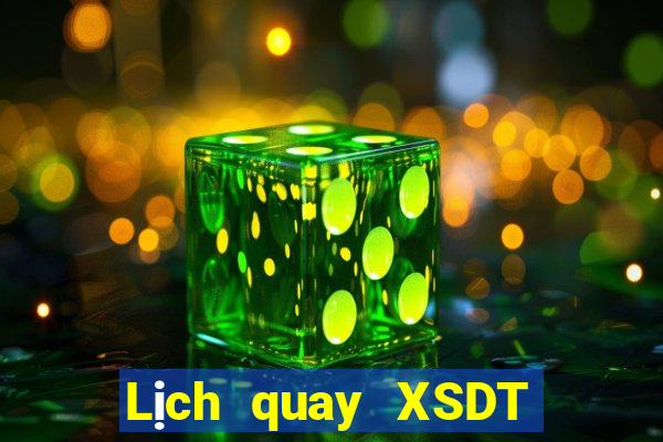 Lịch quay XSDT Thứ 5