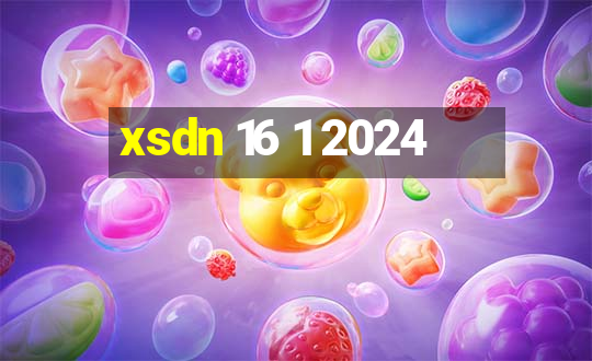 xsdn 16 1 2024