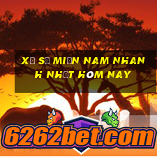 xổ số miền nam nhanh nhất hôm nay