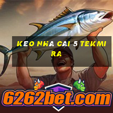 kèo nhà cái 5 tekmira