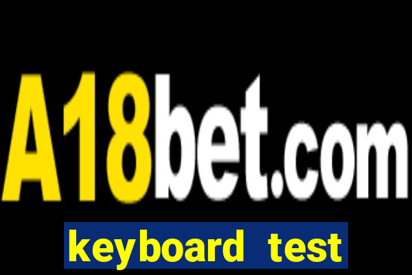 keyboard test software online