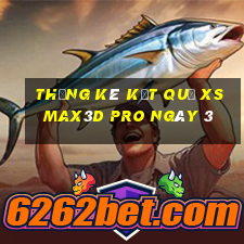 THỐNG KÊ KẾT QUẢ xs Max3D Pro ngày 3