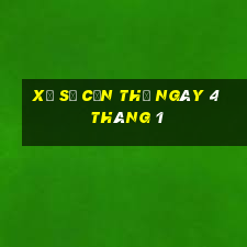 xổ số cần thơ ngày 4 tháng 1