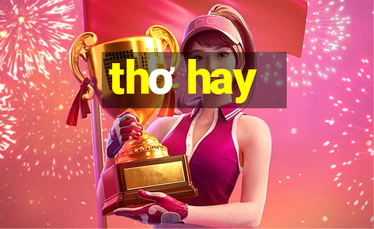 thơ hay