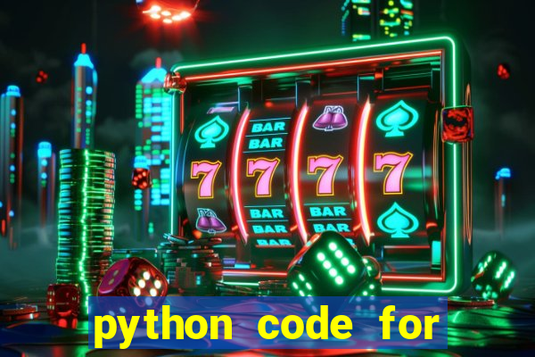 python code for blackjack game