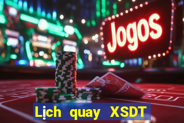 Lịch quay XSDT 6x36 Thứ 3