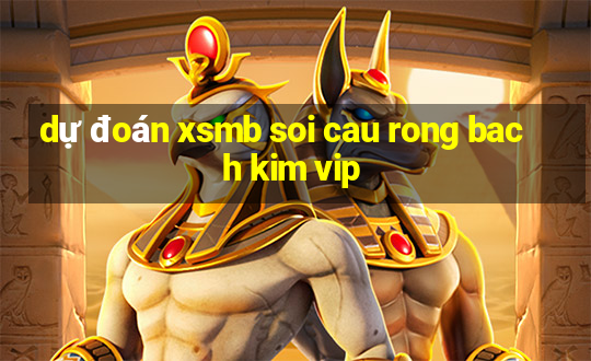 dự đoán xsmb soi cau rong bach kim vip