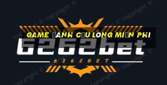 game đánh cầu lông miễn phí