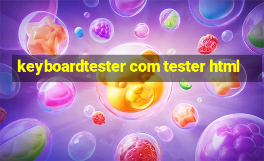 keyboardtester com tester html