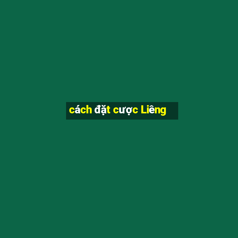 cách đặt cược Liêng