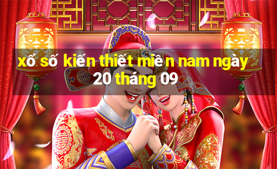 xổ số kiến thiết miền nam ngày 20 tháng 09