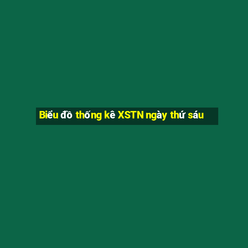 Biểu đồ thống kê XSTN ngày thứ sáu