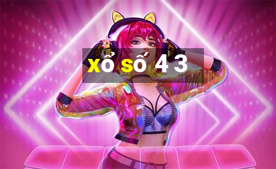 xổ số 4 3