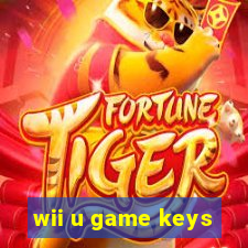 wii u game keys