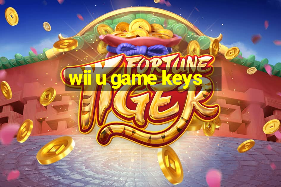 wii u game keys