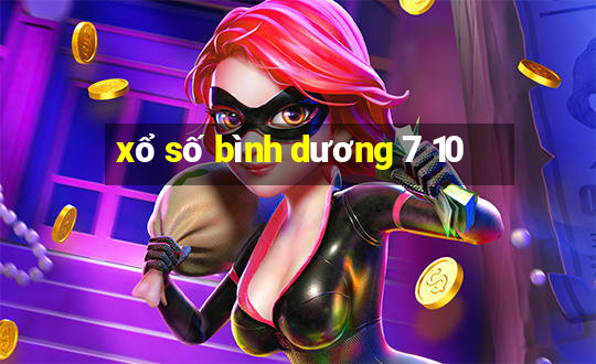 xổ số bình dương 7 10