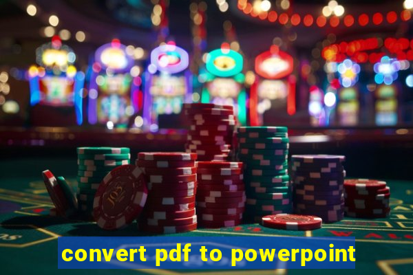 convert pdf to powerpoint