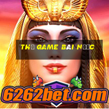 Thả game bài nước