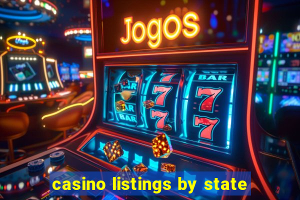 casino listings by state