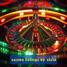 casino listings by state