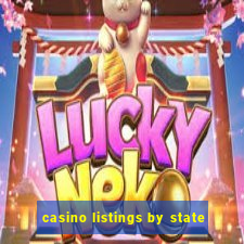 casino listings by state