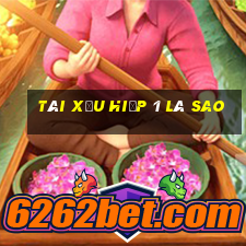 tài xỉu hiệp 1 là sao