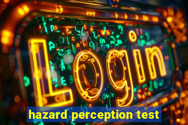 hazard perception test