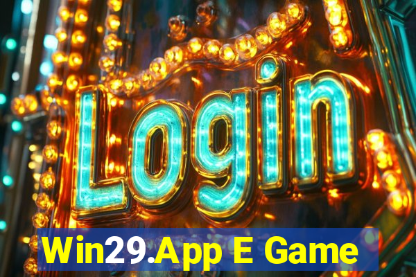 Win29.App E Game