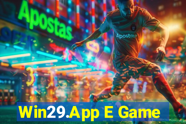 Win29.App E Game