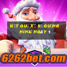 kết quả Xổ Số Quảng Ninh ngày 1