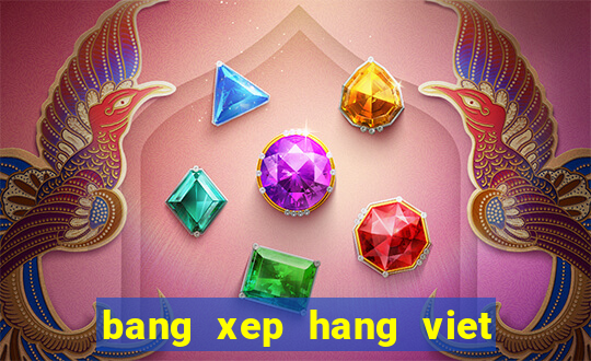 bang xep hang viet nam mp3