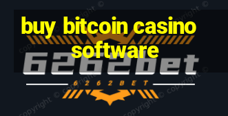 buy bitcoin casino software