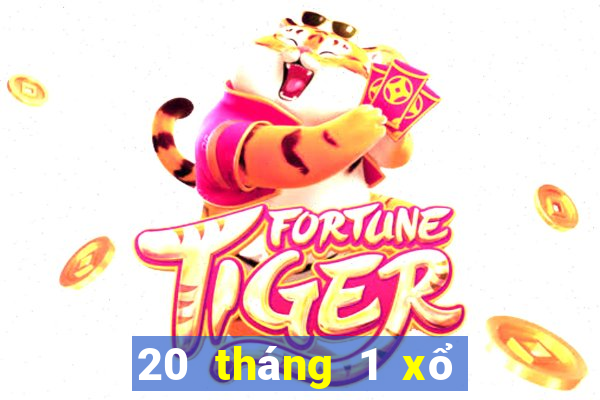 20 tháng 1 xổ số long an