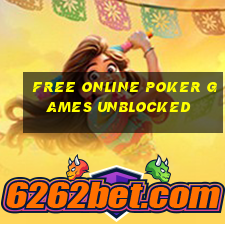 free online poker games unblocked