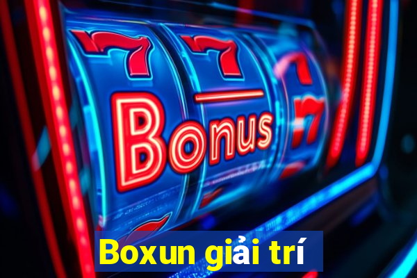 Boxun giải trí