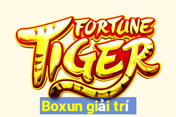 Boxun giải trí